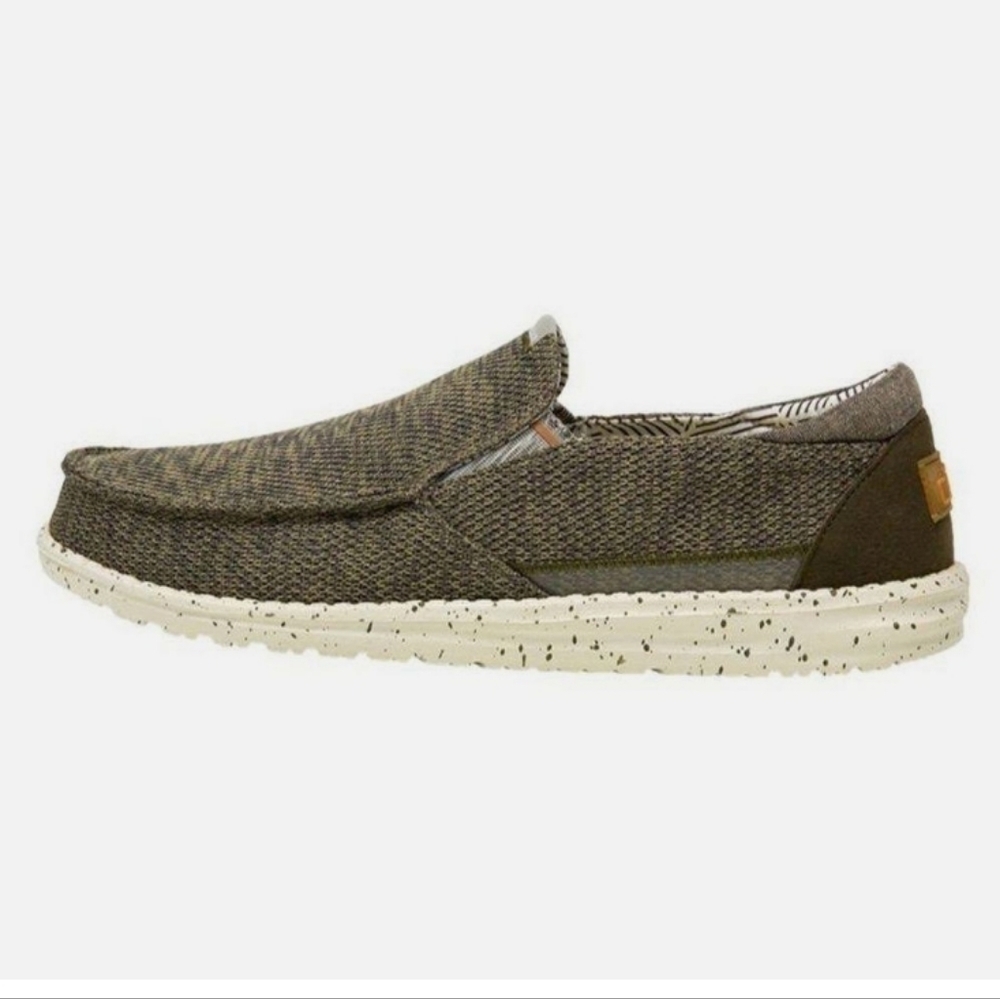 Hey Dude Mens Thad Sox Kalamata Loafer Slip on flats shoes sz 9